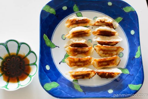 八洋食品餃子屋のひとくち餃子完成図