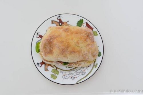 RIKIサンドイッチ皿盛り