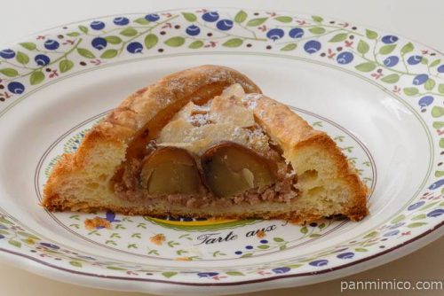 ブーランジェリーラ・リュンヌマロンデニッシュ中身