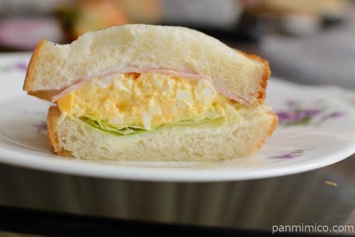 KOKOROハムと卵のサンド中身