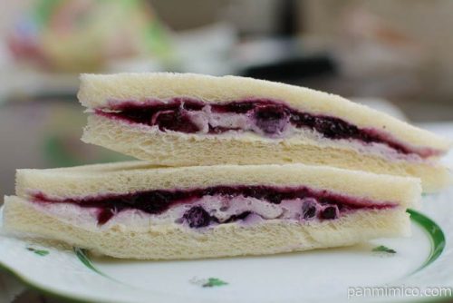 ブルーベリー クリームチーズサンド セブンイレブン の感想 パン野ミミ子のスイーツメモリーズ