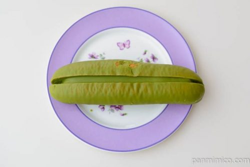 蔵出し抹茶チョコラ【第一パン】上から見た図