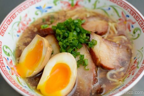日清行列のできる店のラーメン尾道完成図