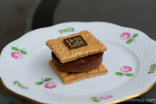 ショコラパイサンド【ローソン】皿盛り