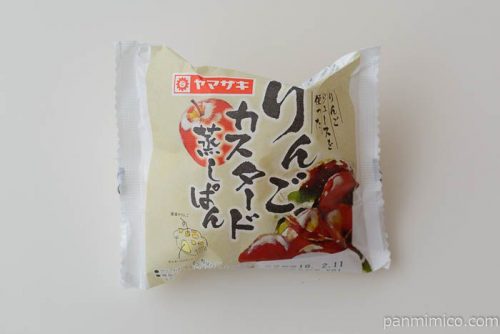 りんごジュースを使ったりんごカスタード蒸しぱん【ヤマザキ】