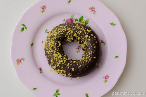 チョコブラウニードーナツ【ローソン】皿盛り