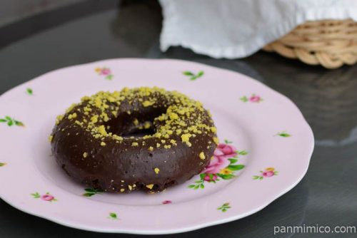 チョコブラウニードーナツ【ローソン】横