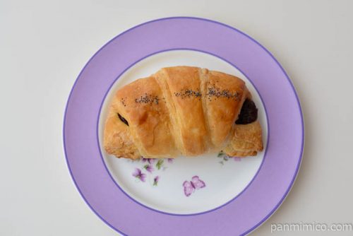 あんこクロワッサン　北海道産小豆の餡使用【ローソン】皿盛り