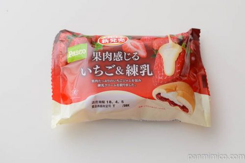 果肉感じるいちご＆練乳【パスコ】