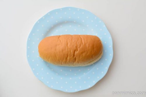 コッペパン（ダブルピーナッツ）【ファミリーマート】皿盛り