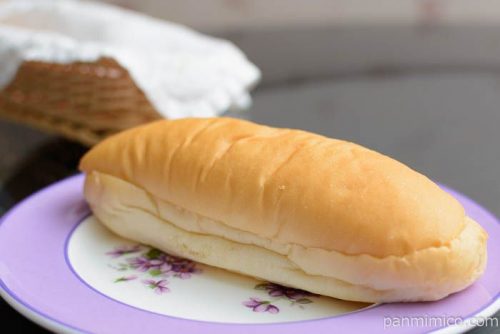 もっちりとしたコッペパン　粒々ピーナッツ【ローソン】横