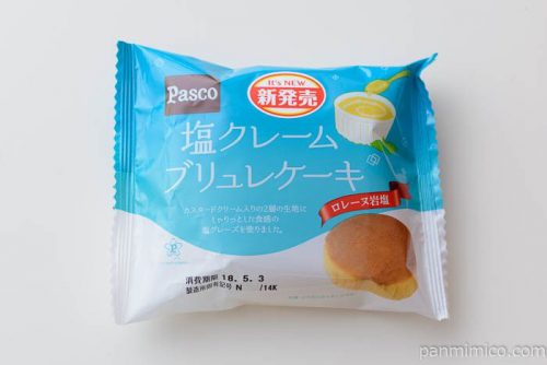 塩クレームブリュレケーキ【パスコ】