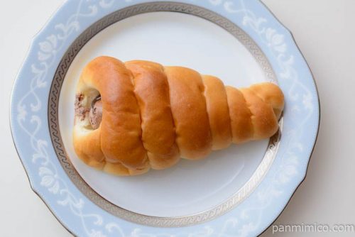 ローソン チョコクリームコロネ 2種のベルギーチョコクリーム皿盛り