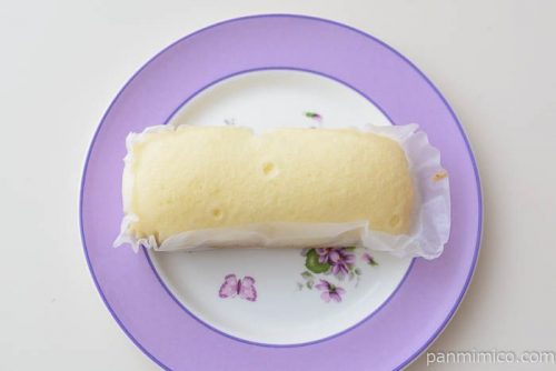 北海道バター＆レーズン蒸しケーキ【神戸屋】皿盛り