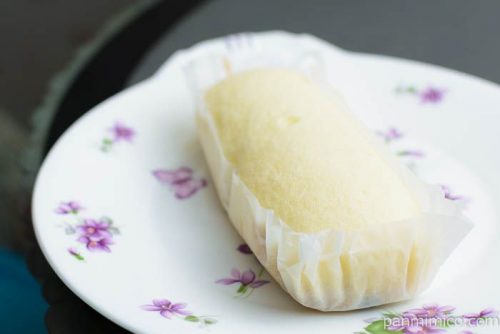 北海道バター＆レーズン蒸しケーキ【神戸屋】横