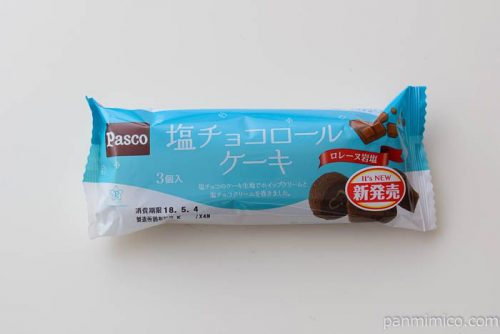 塩チョコロールケーキ【パスコ】