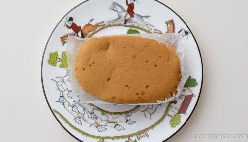 生キャラメル蒸しケーキ【ヤマザキ】皿盛り