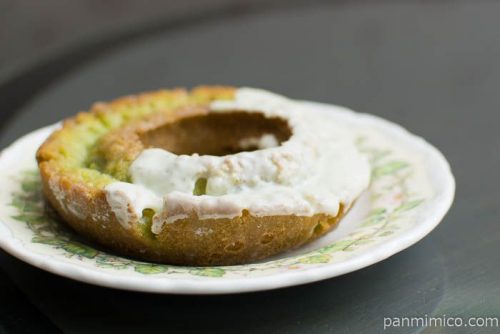 オールドファッションドーナツ（抹茶）【ヤマザキ】横