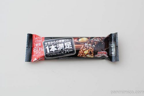 1本満足バー シリアルブラック 糖類80%オフ【アサヒ】