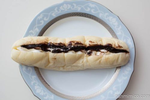 デイリーヤマザキ ちぎれるホイップロール（ベルギーチョコ）皿盛り