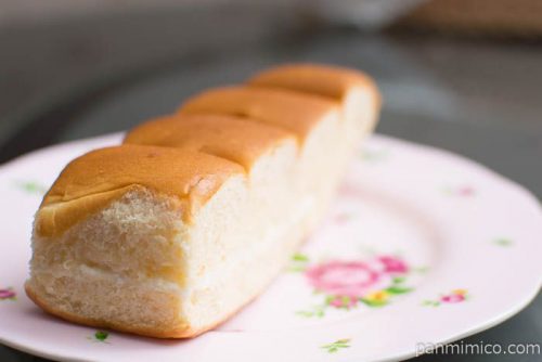 パスコ 大人の味わい牛乳パン オレンジ＆ヨーグルトクリーム横