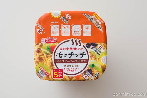 エースコック五目中華焼そばモッチッチオイスターソース仕立て