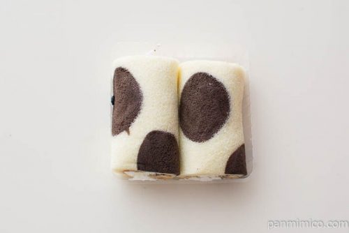 ローソン ミニもち食感ロール(クッキー入りクリーム) 2個入中身