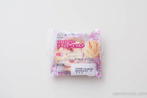 ストロベリーチーズケーキタルト【不二家】パッケージ写真