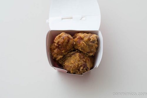 丸から5個入りセブンイレブンフタを開けるとこんな感じ