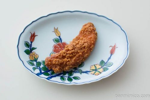 セブンイレブンうま辛クリスピーチキン（むね）を上から見た図