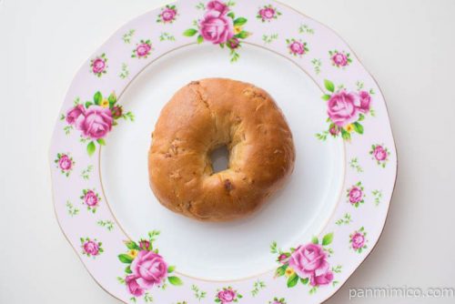 My Bagel キャラメル&アーモンド【Pasco】上から見た図