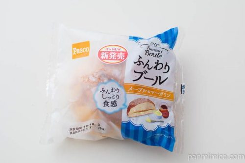 ふんわりブール メープル&マーガリン【Pasco】パッケージ写真