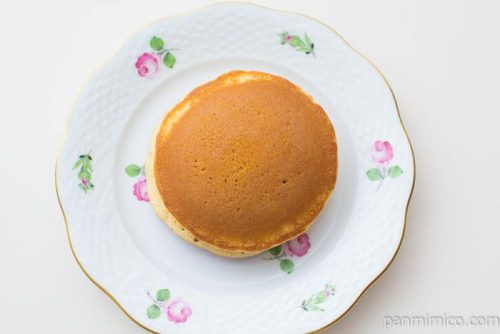 生どら焼（ラムレーズン）【ヤマザキ】上から見た図