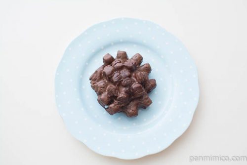 チョコクリスピー【フジパン】上から見た図