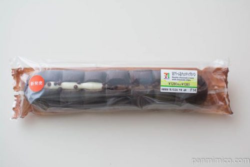 Wクリーム＆チョコチップのパン【セブンイレブン】パッケージ写真