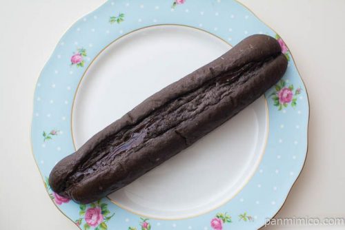 ブラックチョコフランス【第一パン】上から見た図