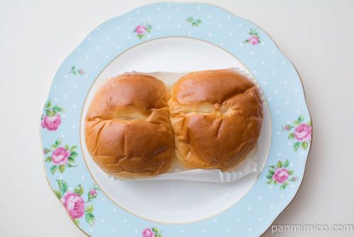 北海道牛乳仕込みのみるくぱん【神戸屋】上から見た図