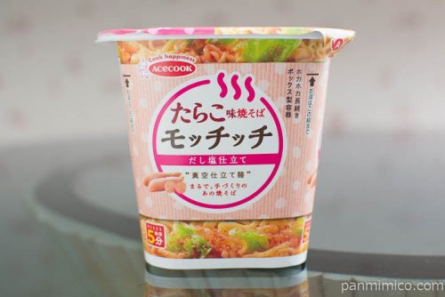 たらこ味焼そばモッチッチ だし塩仕立て【エースコック】パッケージ写真