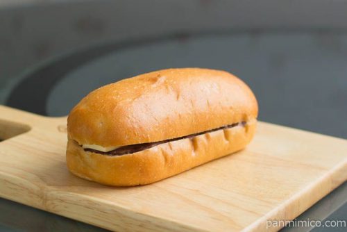 【糖限郷】あんバターコッペ横から見た図