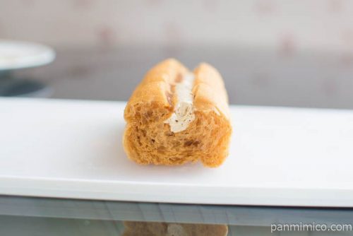 ちぎりパン（キャラメルクリーム）【セブンイレブン】中身はこんな感じ