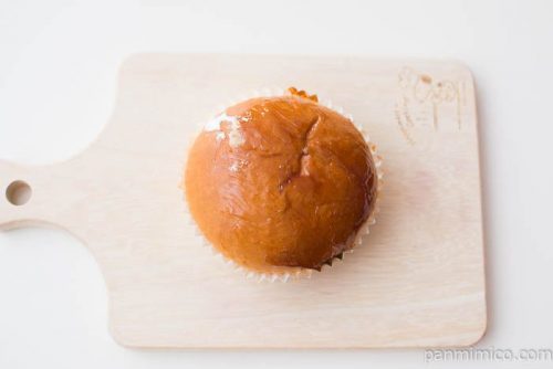 プリン風パン【ヤマザキ】上から見た図