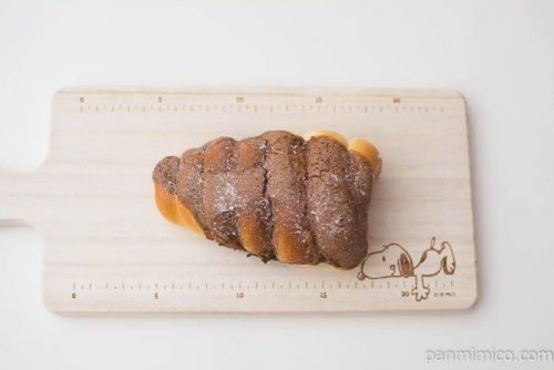 ティラミス風味コロネ【ファミリーマート】上から見た図