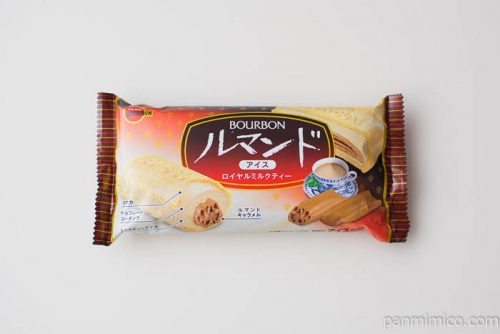 ルマンドアイス ロイヤルミルクティー【ブルボン】パッケージ写真