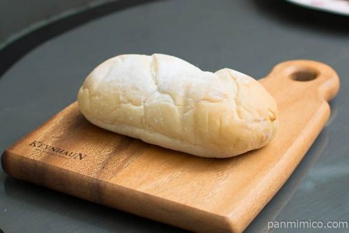 ダブルコーヒークリームコッペパン【ヤマザキ】横から見た図