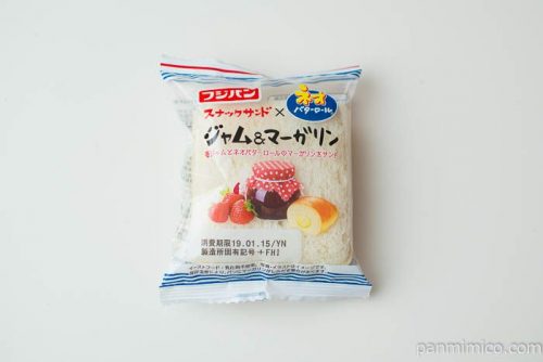 スナックサンド ジャム&マーガリン【フジパン】パッケージ写真