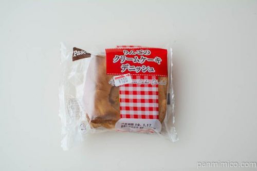 りんごのクリームケーキデニッシュ【Pasco】パッケージ写真