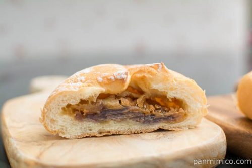 きなこと求肥のフランスあんぱん【ローソン】中身はこんな感じ