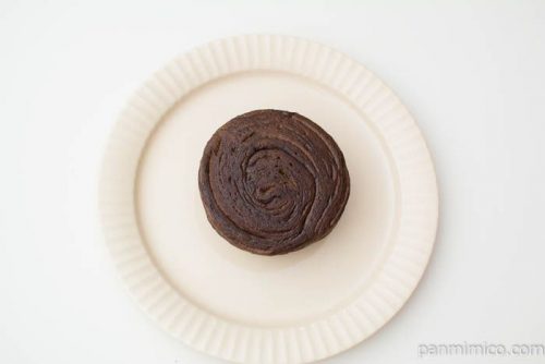 濃厚チョコレート＆ホイップ【ローソン】上から見た図