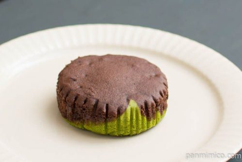 和みのチョコケーキ 薫る抹茶【神戸屋】横から見た図