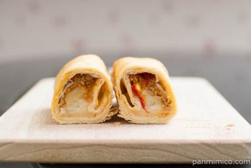 【Bonne chere（ボン・シェール）】揚げトルティーア中身はこんな感じ